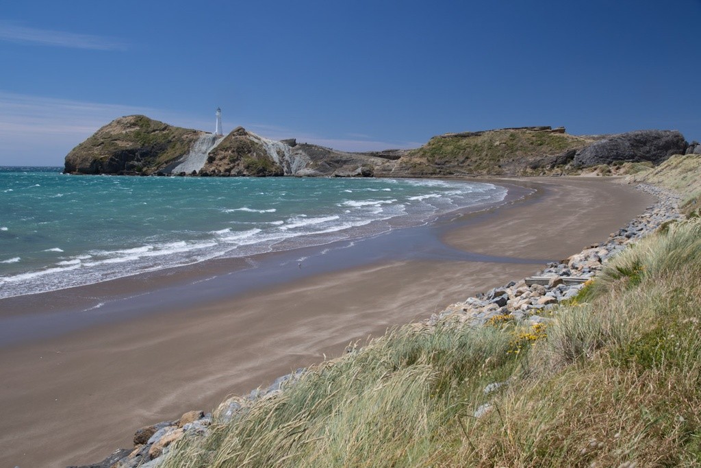 Castlepoint Beach at Smelly Creek