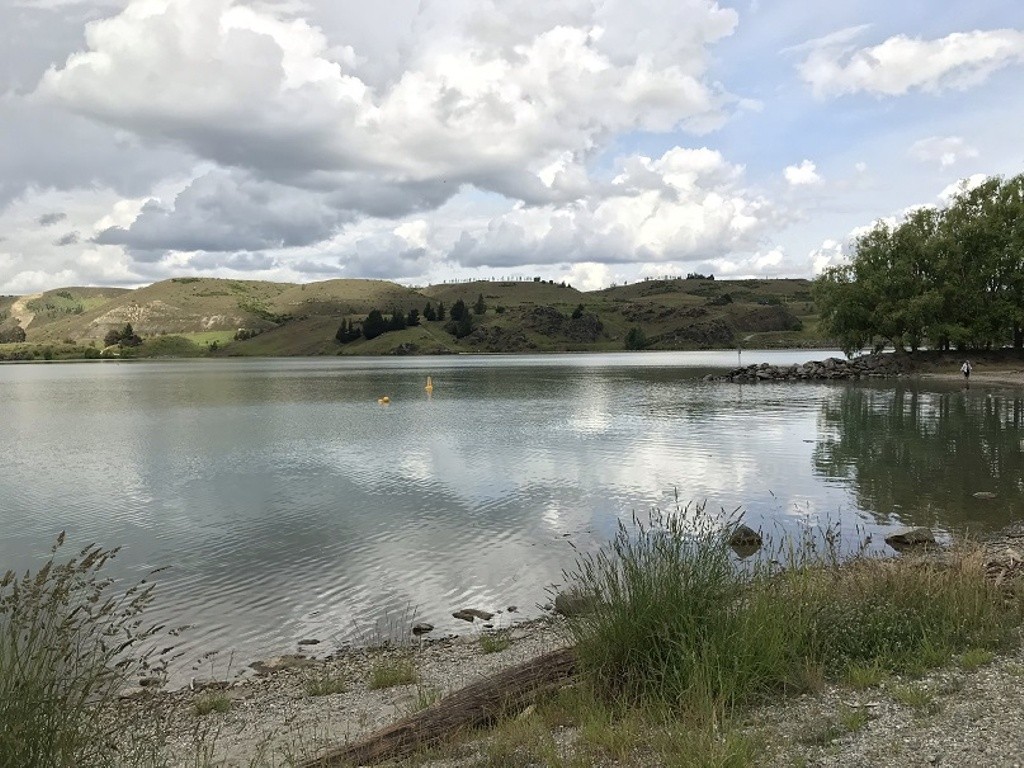 Lake Dunstan at Clyde Rowing Club