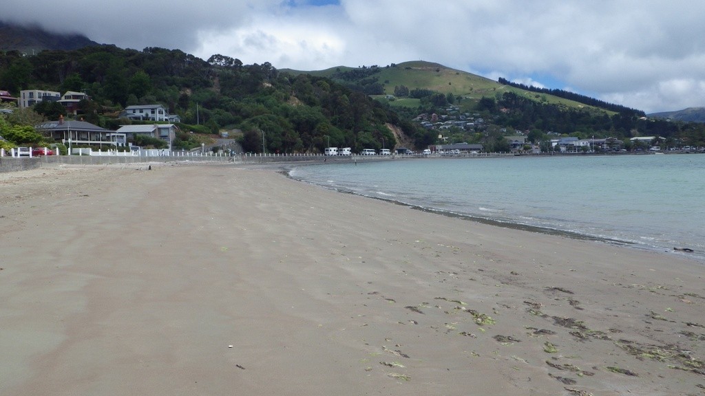 Akaroa beach at French Bay