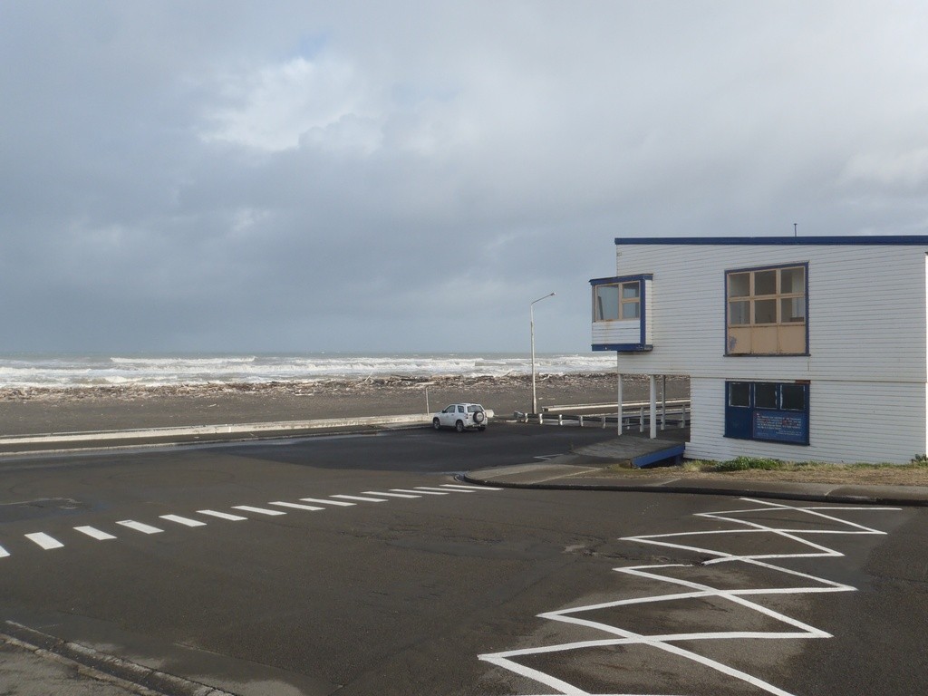 Castlecliff Beach at Tasman Sea