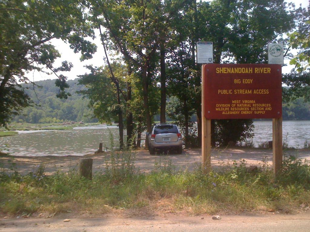 Shenandoah River at Big Eddy (Bloomery Road)