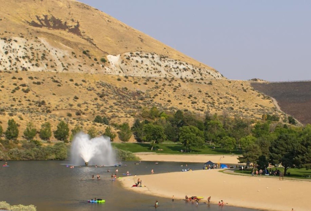 Boise River at Lucky Peak State Park