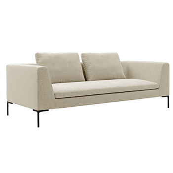 Charles Sofa - Ice Rattier - Quickship Charles Sofa - Ice Rattier - Quickship