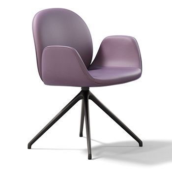 Cobe Star Base Dining Chair with Arms Cobe Star Base Dining Chair with Arms