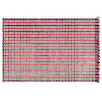 Garden Layers Rug - Tartan Blue Garden Layers Rug - Tartan Blue