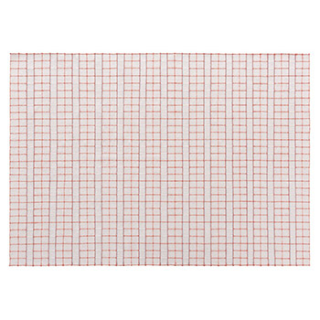 Reti Rug Outdoor - Terracotta and Blue Reti Rug Outdoor - Terracotta and Blue