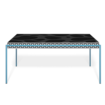 Burgundy Dining Table