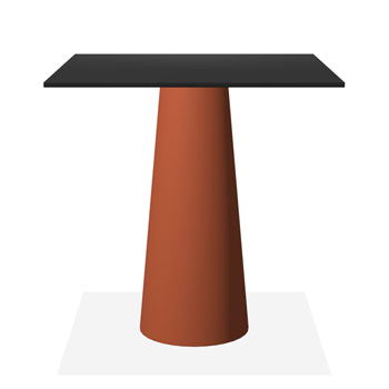 Container Dining Table - Classic Square