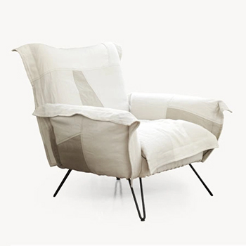 Cloudscape Lounge Chair - A6410 -Senales 113 Fabric - Quickship