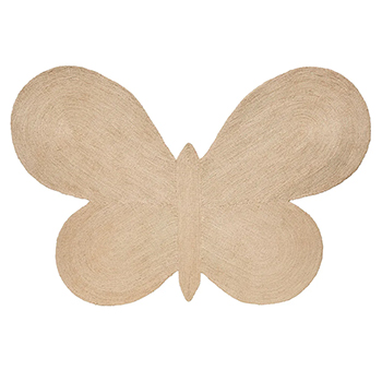 Lucia Eames - Butterfly Jute Natural Rug Lucia Eames - Butterfly Jute Natural Rug