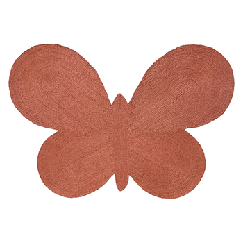 Lucia Eames - Butterfly Jute Terracotta Rug Lucia Eames - Butterfly Jute Terracotta Rug
