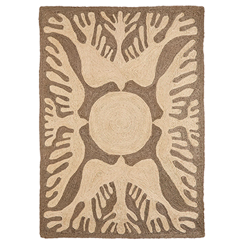 Lucia Eames - Sunbirds Charcoal Rug Lucia Eames - Sunbirds Charcoal Rug