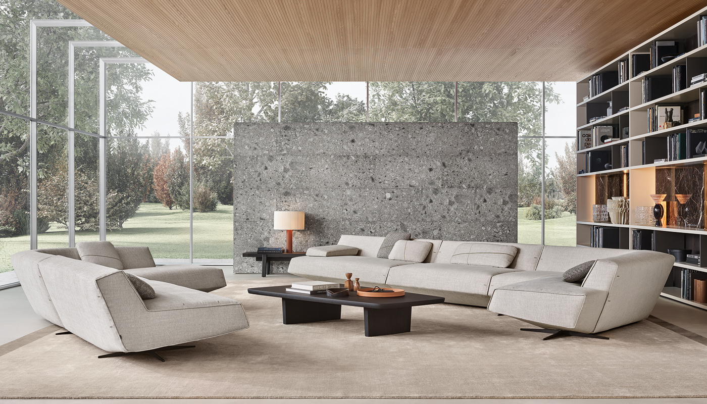 Sydney Sectional Sofa by Poliform Switch Modern