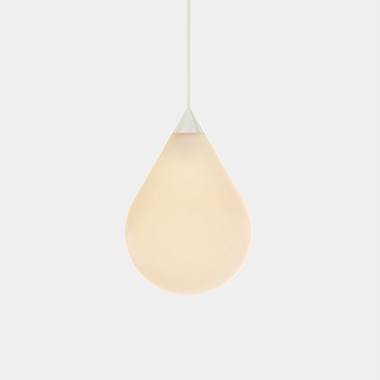 Flare Bead Suspension Light - Opal Flare Bead Suspension Light - Opal