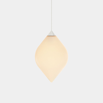 Flare Top Suspension Light - Opal Flare Top Suspension Light - Opal