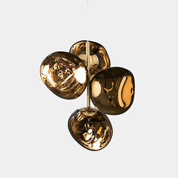 Melt Chandelier Mini Bronze - LED