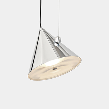 Pose Suspension Light Silver - Small Pose Suspension Light Silver - Small
