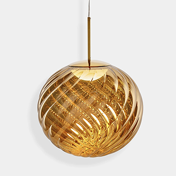 Whirl Suspension Light - Gold Whirl Suspension Light - Gold