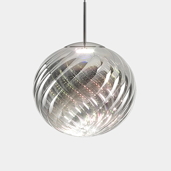 Whirl Suspension Light Large - Silver Whirl Suspension Light Large - Silver