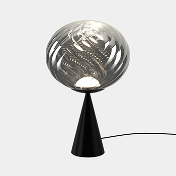 Whirl Table Lamp - Silver Whirl Table Lamp - Silver