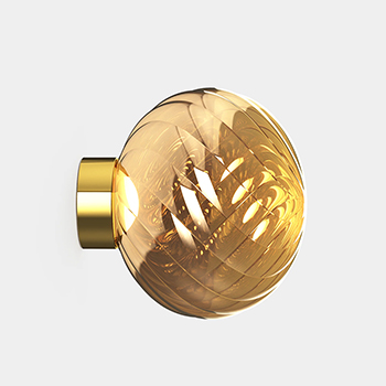 Whirl Wall Light - Gold