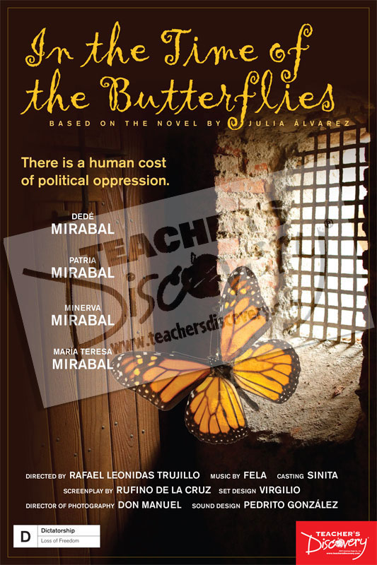 In the Time of the Butterflies Movie Poster, Clearance: Teacher's Discovery
