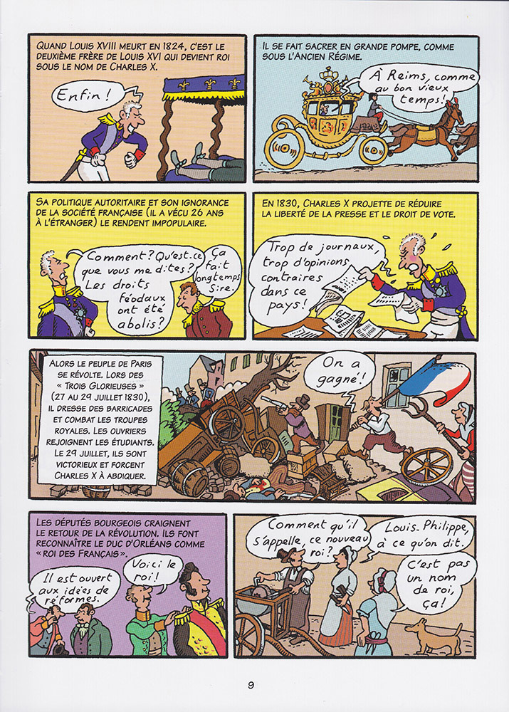 L'Histoire de France en BD Volume 6 French Level 2 Graphic Novel, French Teacher's Discovery