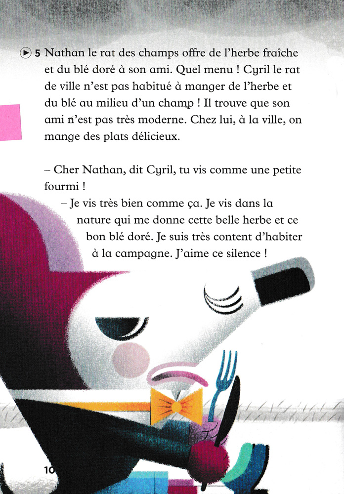 Le Rat Des Villes Et Le Rat Des Champs Texte