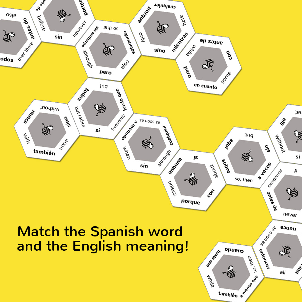 La colmena Spanish Card Game, Spanish Teacher's Discovery