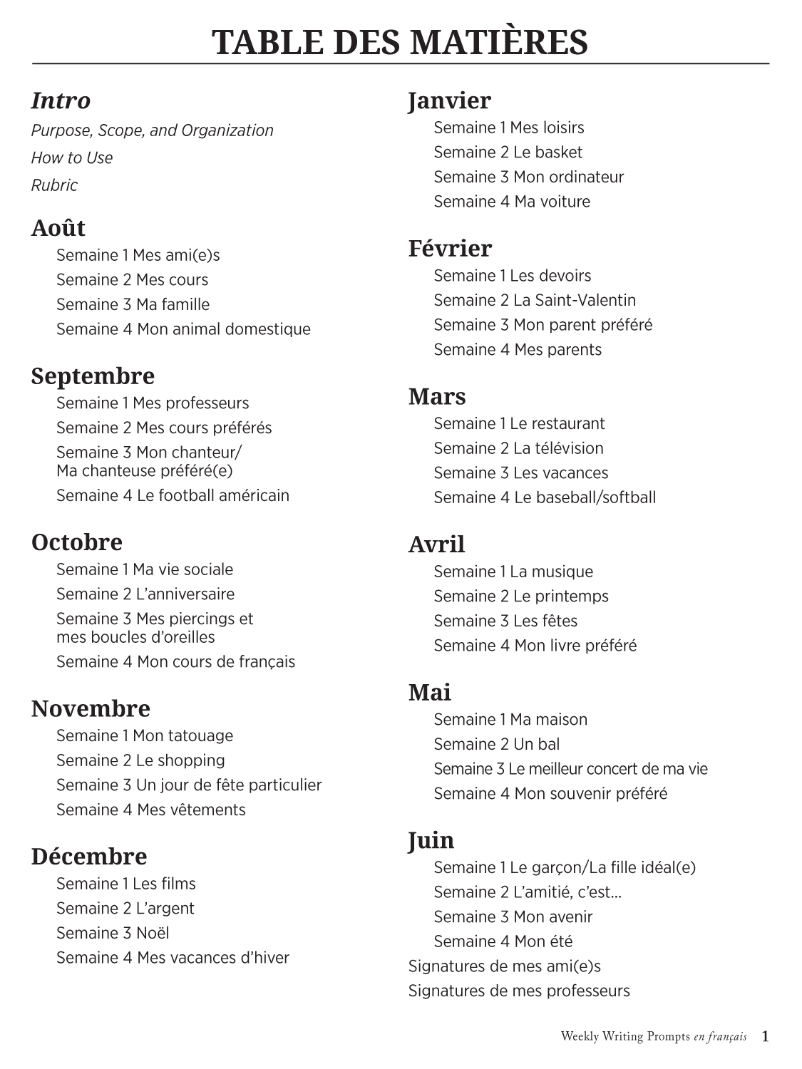 French essay phrases image