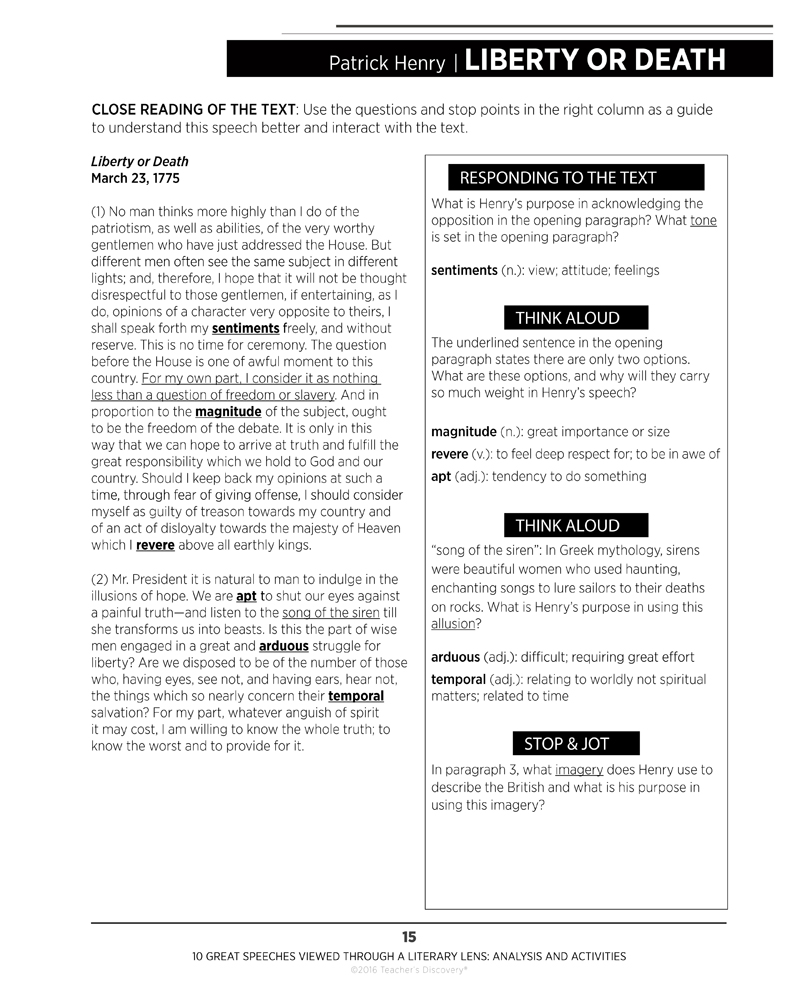 Examples of pathos in famous speeches picture