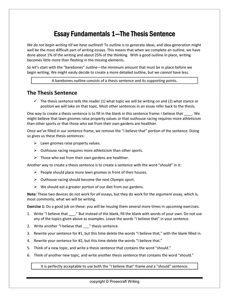 English fundamentals essays white picture