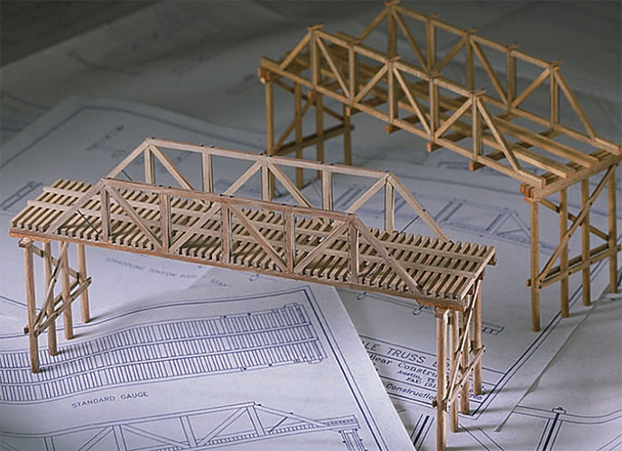 Physics Balsa Bridge Building Kits