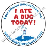 I Ate a Bug Today Stickers