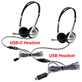 HamiltonBuhl&reg; MACH-1&trade; Multimedia USB Headsets w/Mic & In-Line Volume