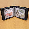 CD-DVD Album w/ Unlined Side - Loading Pages - 14 Disc