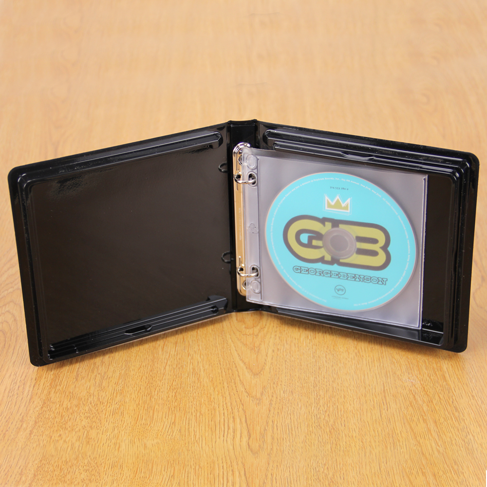  CDDVD Ring Binder Albums with Unlined Pages 2 Disc