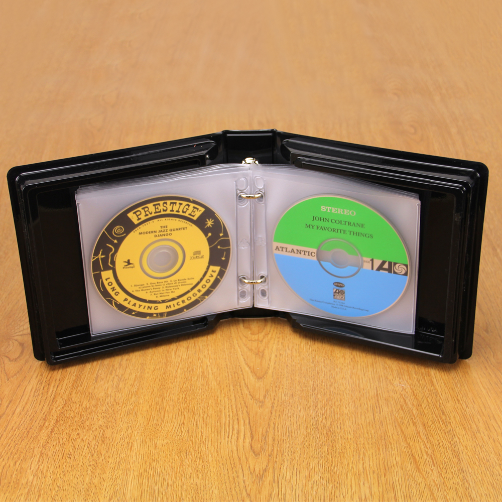 Main item Numbers CDDVD Ring Binder Albums with Unlined Pages 20 Disc