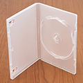 PL-Pro DVD Case with Full Outer Sleeve - 1-Disc - Clear