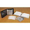 Heavy-Duty CD/DVD 2-Ring Circulation Binder Albums - Empty