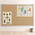 MooreCo&reg; Natural Cork Tackboards