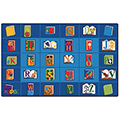 Carpets for Kids Reading By the Book Rugs