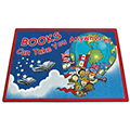 Joy Carpets Books Can Take You Anywhere™ Rugs