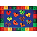 KIDSoft™ 123 ABC Butterfly Fun Rugs