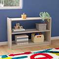 Bright Beginnings Extra-Wide Open Shelf Storage Units