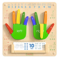 Bright Beginnings STEAM Wall Activity Board - Counting