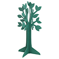 Smith System® Flowform® Learn Lounge Tree - Pecan Tree