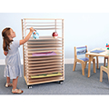 Whitney Brothers® Mobile Art Drying Rack