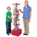 MAR-LINE&reg; Junior Multimedia Rotor Stand - Single Tower