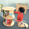 Whitney Brothers® Two Level Book Carousel